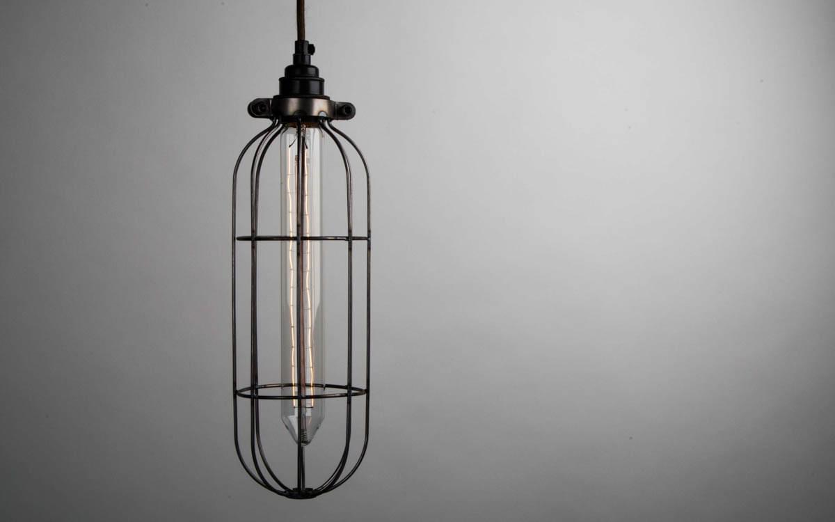 Factorylux Long Tube Light Bulb Cage | 110mm - The Lux Company